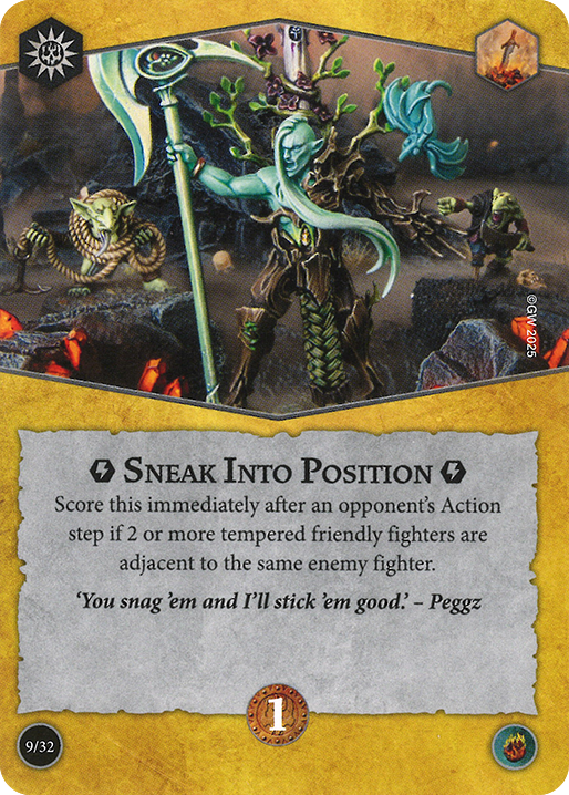 Sneak Into Position
